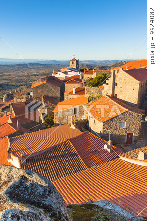 Small Town Monsanto in Portuguese Mountains 9924082