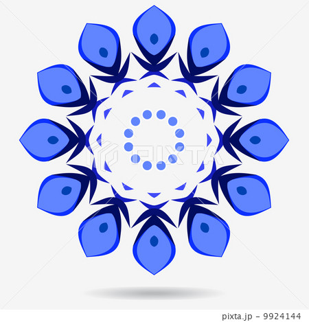Vector eco icon , flower design element. Vector eco icon , flower design element. 9924144