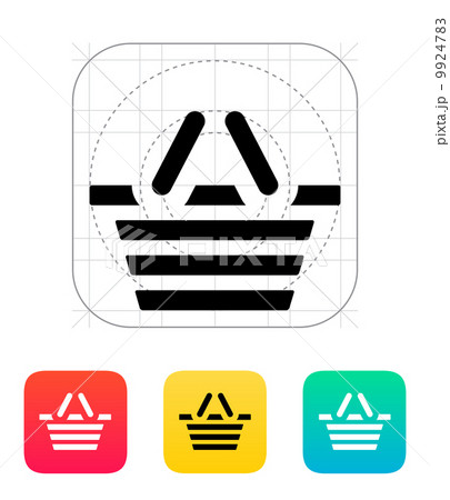 Basket icon. Basket icon. 9924783
