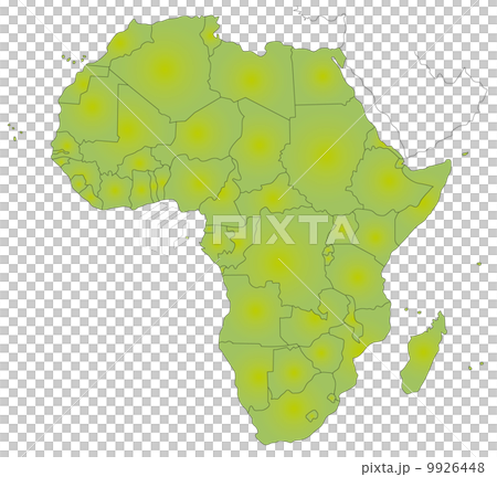 アフリカの地図 9926448
