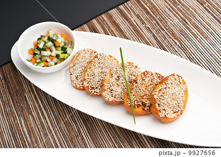 Shrimp Sesame Toasts 9927656