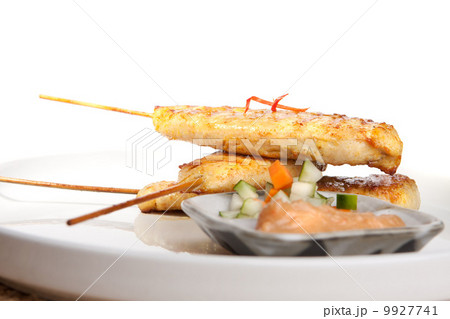 Chicken Satay Thai Appetizer Chicken Satay Thai Appetizer 9927741