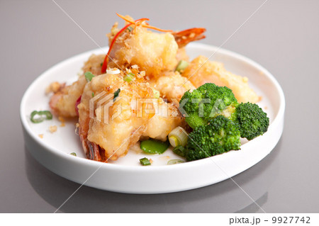 Thai Fried Honey Shrimp Plate Thai Fried Honey Shrimp Plate 9927742