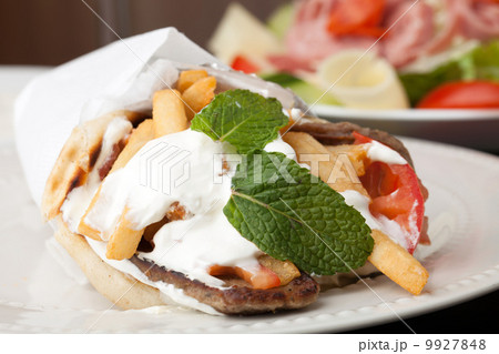 Mediterranean Gyro Pita Wrap 9927848
