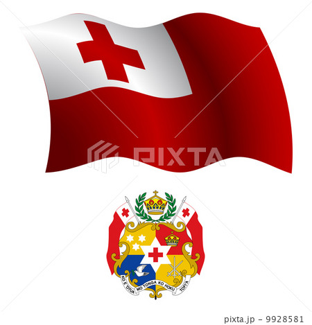 tonga wavy flag and coat 9928581