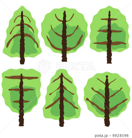 trees against white trees against white 9928596