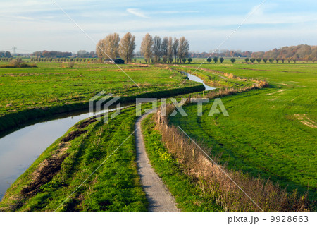 river in Dutch fields river in Dutch fields 9928663
