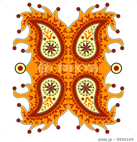 ornamental floral paisley ornamental floral paisley 9930104
