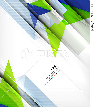 Geometric abstraction business poster Geometric abstraction business poster 9931314