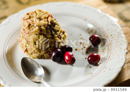 Delicious Food And Berries In Plate Delicious Food And Berries In Plate 9931589