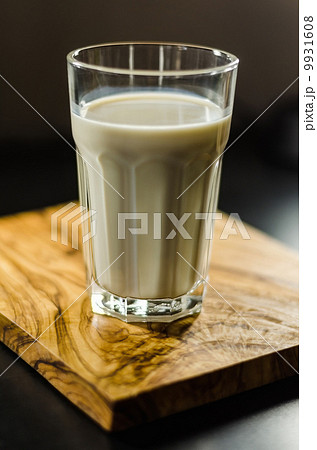 Sapodilla Juice On Wooden Board 9931608