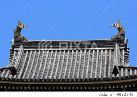 伏見桃山城　小天守閣のシャチホコ 9932249