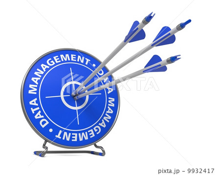 Data Management Concept - Hit Target. 9932417