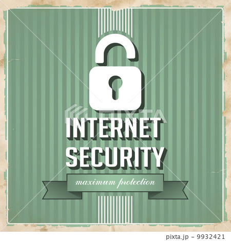 Internet Security Concept in Flat Design. 9932421