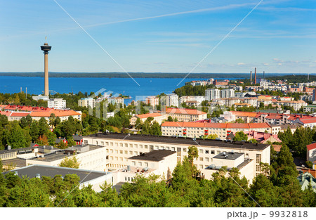 View of Tampere from Pyynikki tower 9932818