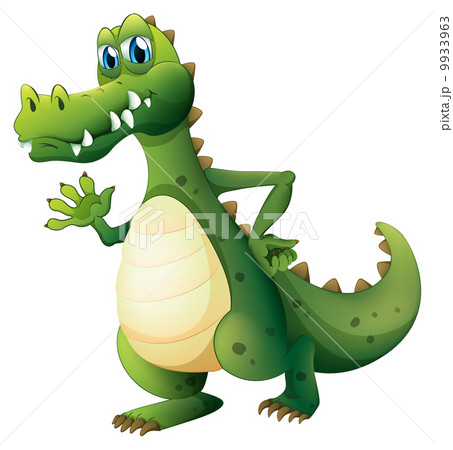 A dangerous crocodile 9933963