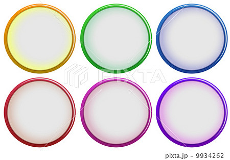 Six colorful buttons Six colorful buttons 9934262