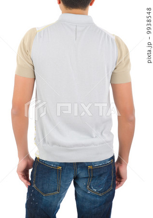 Man in fashion concept on white Man in fashion concept on white 9938548