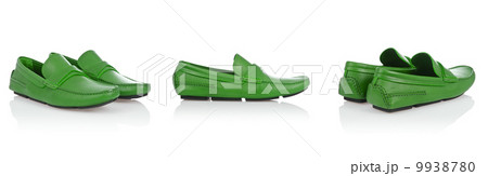 Male shoes isolated on the white background Male shoes isolated on the white background 9938780