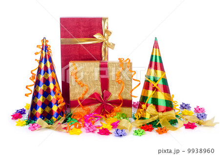 Party items on the white 9938960