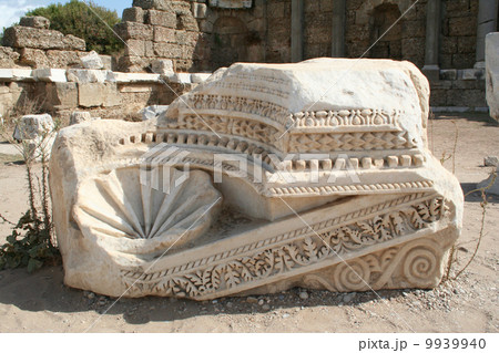 Turkey. Side. Marble ruins 9939940