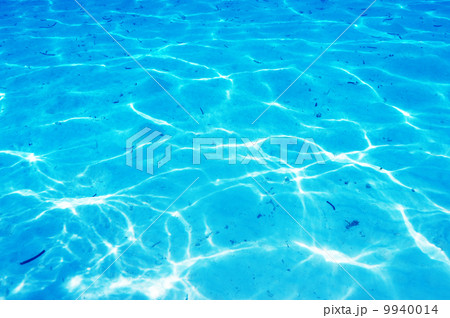 A white sand bottom in clear water A white sand bottom in clear water 9940014