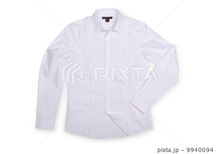 Nice male shirt isolated on the white Nice male shirt isolated on the white 9940094