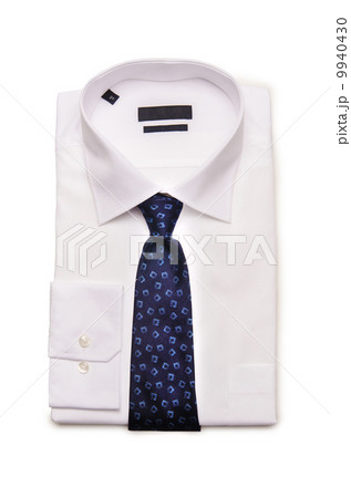 Nice male shirt isolated on the white 9940430