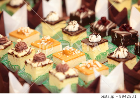 Varieties of cakes desserts catering sweets Varieties of cakes desserts catering sweets 9942831