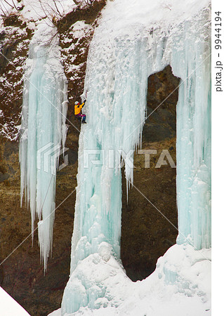 雲龍渓谷の氷瀑 9944194