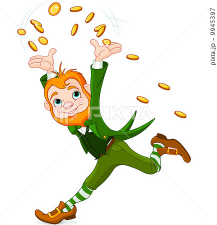 Running Leprechaun Running Leprechaun 9945397
