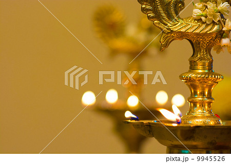 diwali oil lamp during festival period 9945526