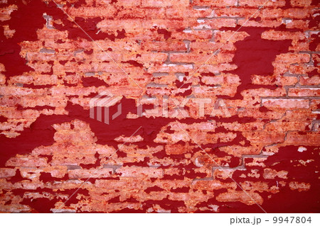 Background of grunge red brick wall texture 9947804