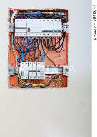 Electrical panel box with fuses and contactors Electrical panel box with fuses and contactors 9948047