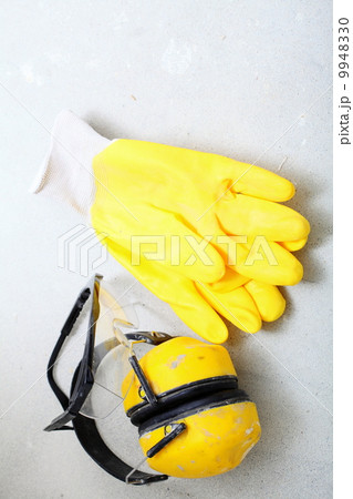 construction equipment work gloves noise muffs 9948330