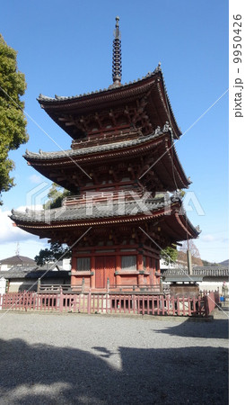 斑鳩寺　三重塔 9950426