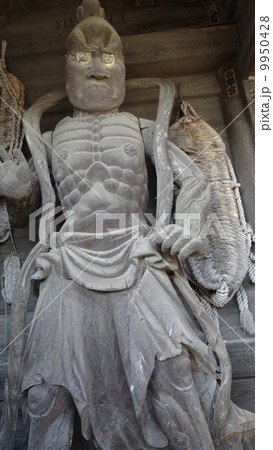 斑鳩寺　仁王像　吽形 9950428