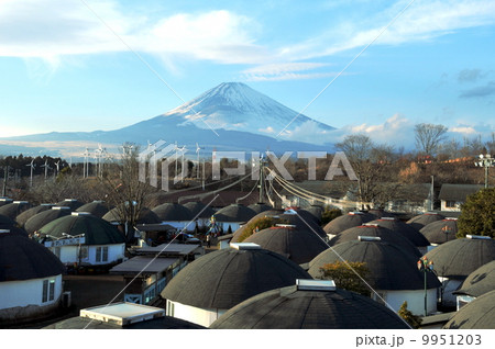 静岡県　世界遺産　時之栖からの富士山 9951203