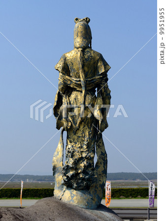 木花咲耶姫像の後姿 9951955