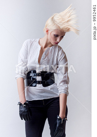 punk blonde attractive fashion girl punk blonde attractive fashion girl 9952461