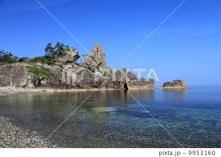 曽々木海岸の窓岩 9953160