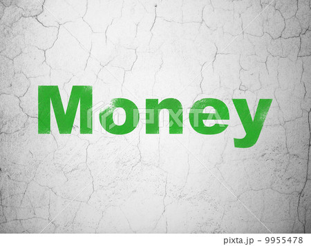 Finance concept: Money on wall background 9955478