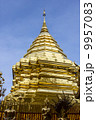 Wat Phra That Doi Suthep is a major tourist destination of Chiangmai, Thailand 9957083