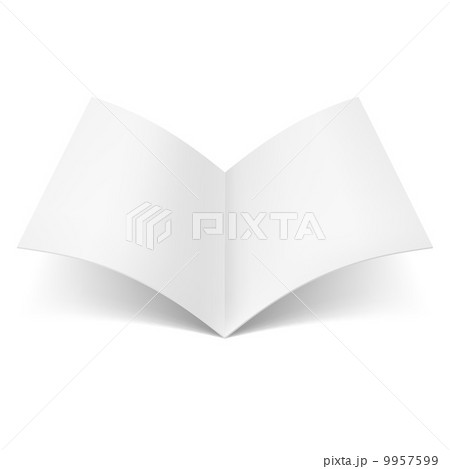 Open blank book 9957599