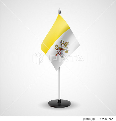 Table flag of Vatican City 9958192