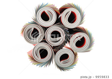 Rolled magazine; photo shoot on top Rolled magazine; photo shoot on top 9959833