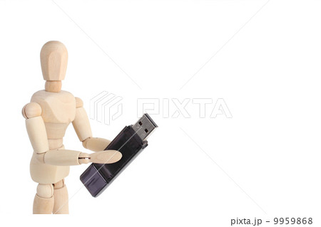 デッサン人形とUSBメモリ 9959868