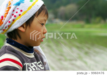子供の田植え風景 子供の田植え風景 9960476