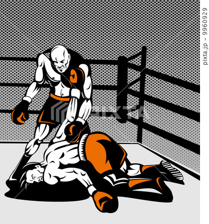 boxer connecting knockout punch boxer connecting knockout punch 9960929