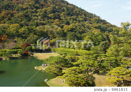 紫雲山と栗林公園 9961815